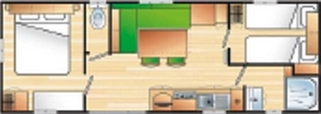 Location de Mobil home pour 4/6 personnes